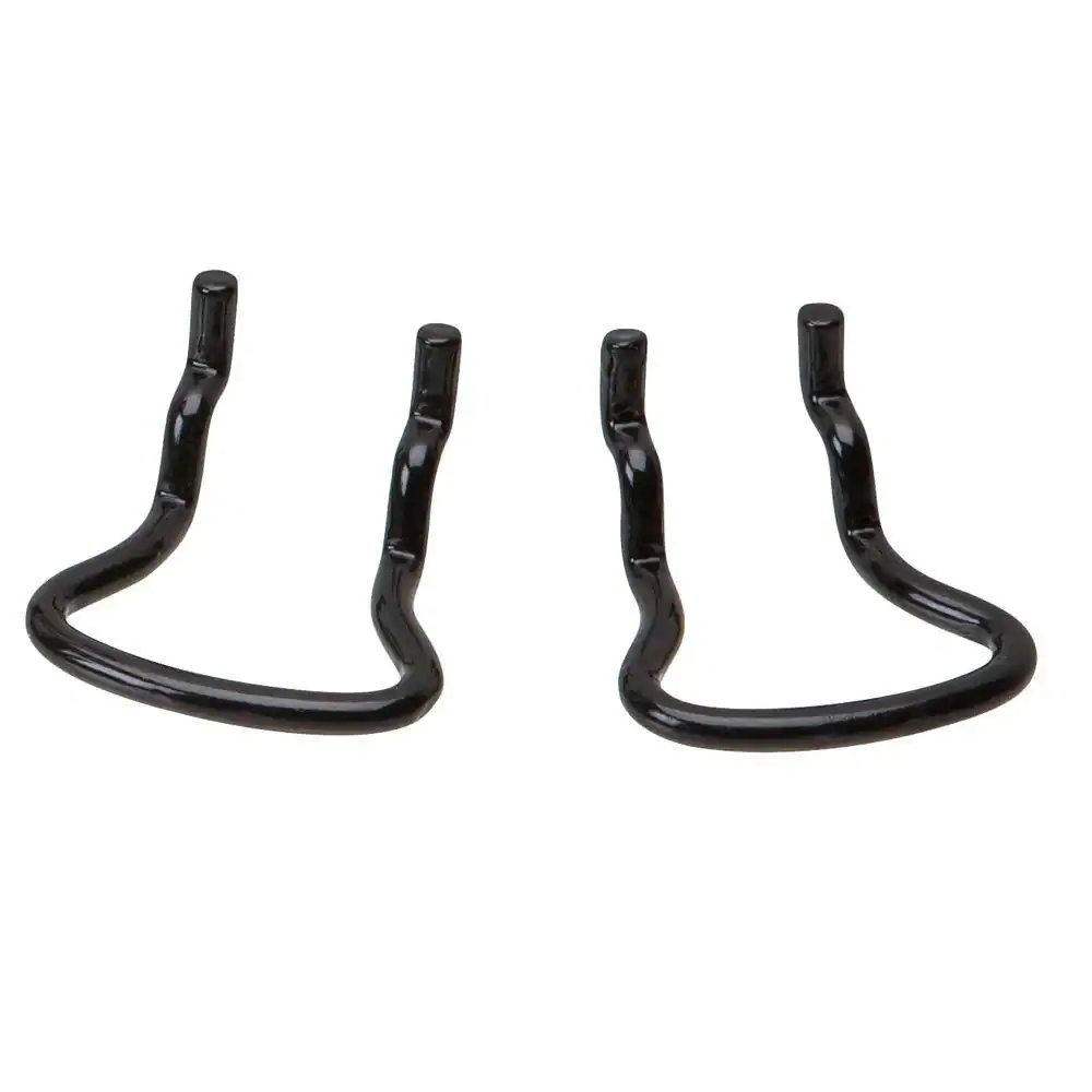 1/4 In. Black Steel Pegboard Plier Holders (4-Pack)