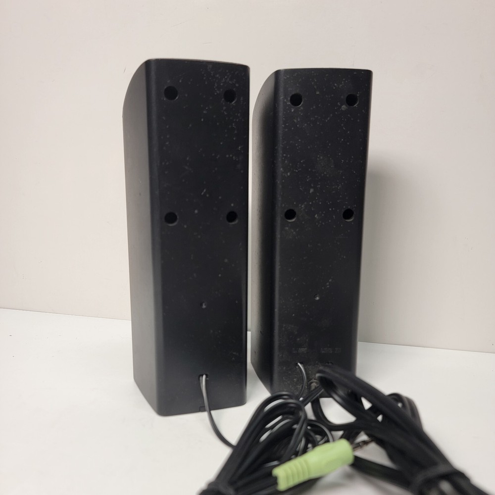 Philips SPA2200/17 PC Computer Speakers Tested Working Stereo Audio