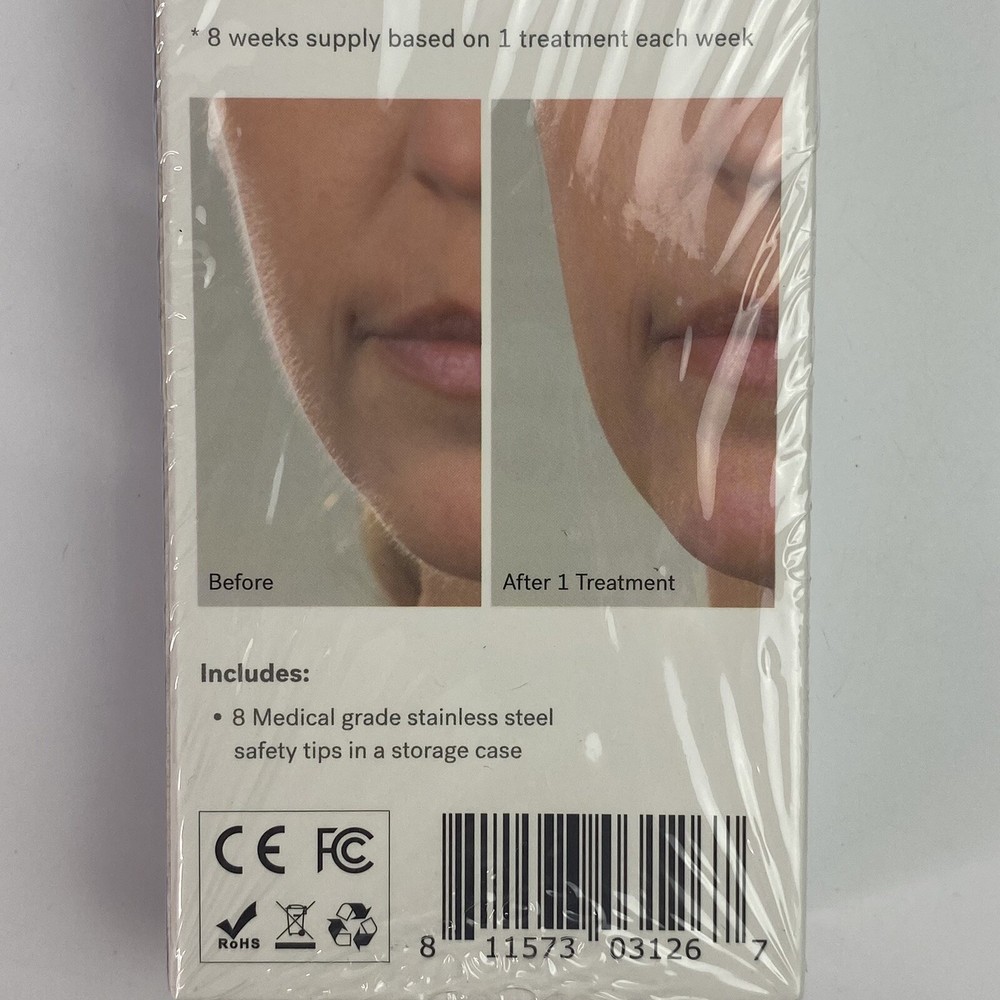 Michael Todd Sonicsmooth Safety Tip Replacement Kit 8 Pack +Case BRAND NEW