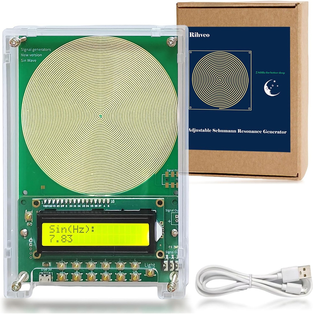 Adjustable Frequency Generator for Healing 7.83Hz Schumann Resonance