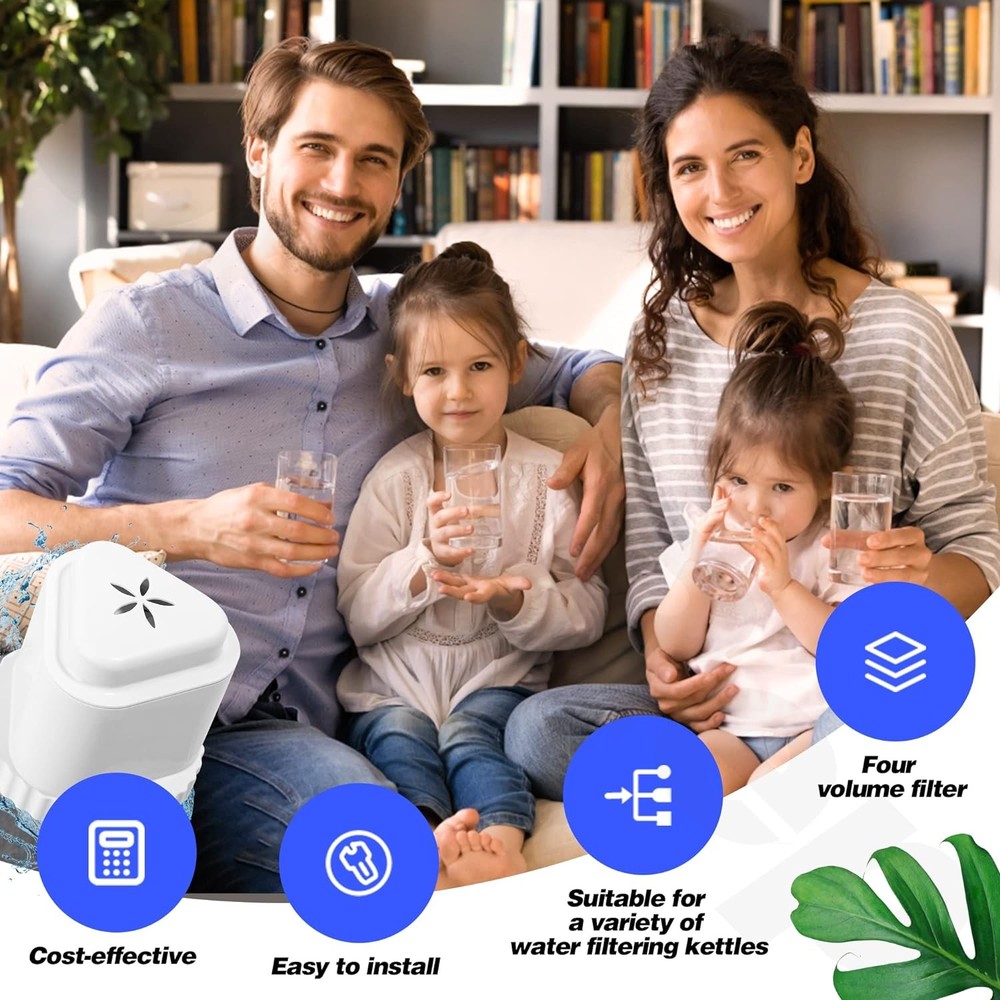 2 Pack Replacement Filter for EPIC Water Filter Pitcher, Water Filter Pitcher...