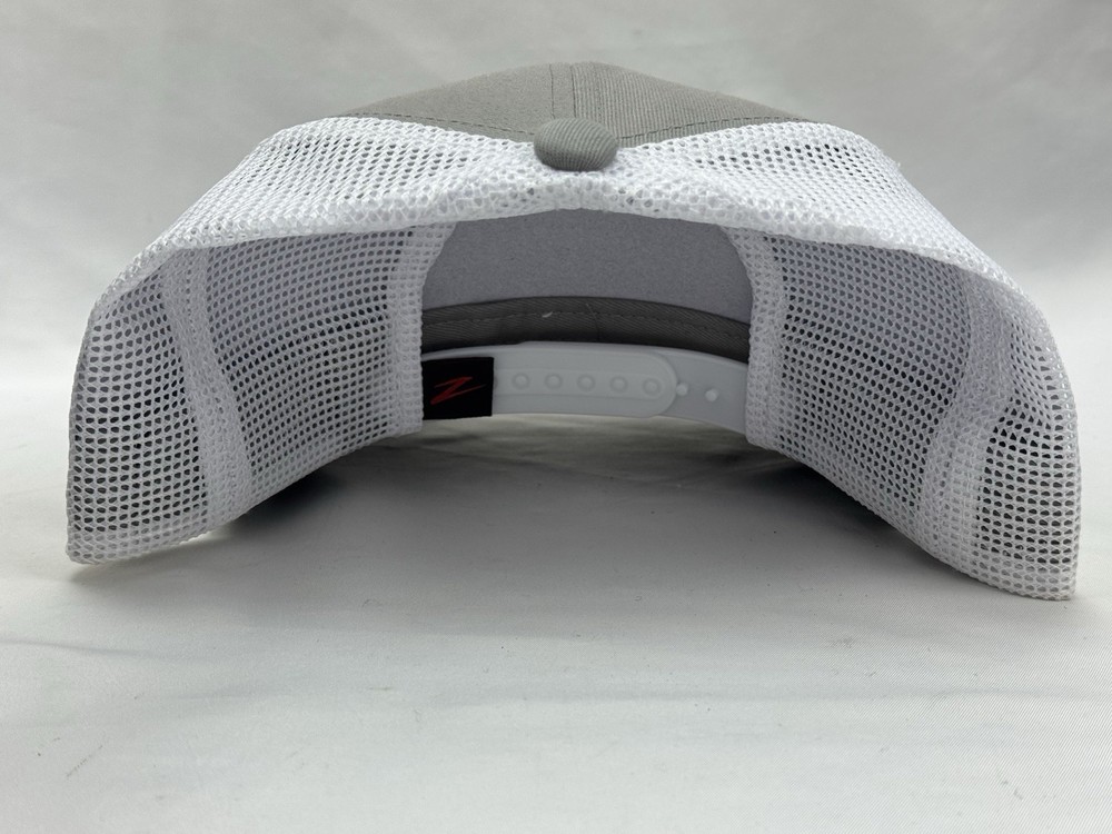 Z-Man Redfish Trucker Hat - Gray/White 2 Tone
