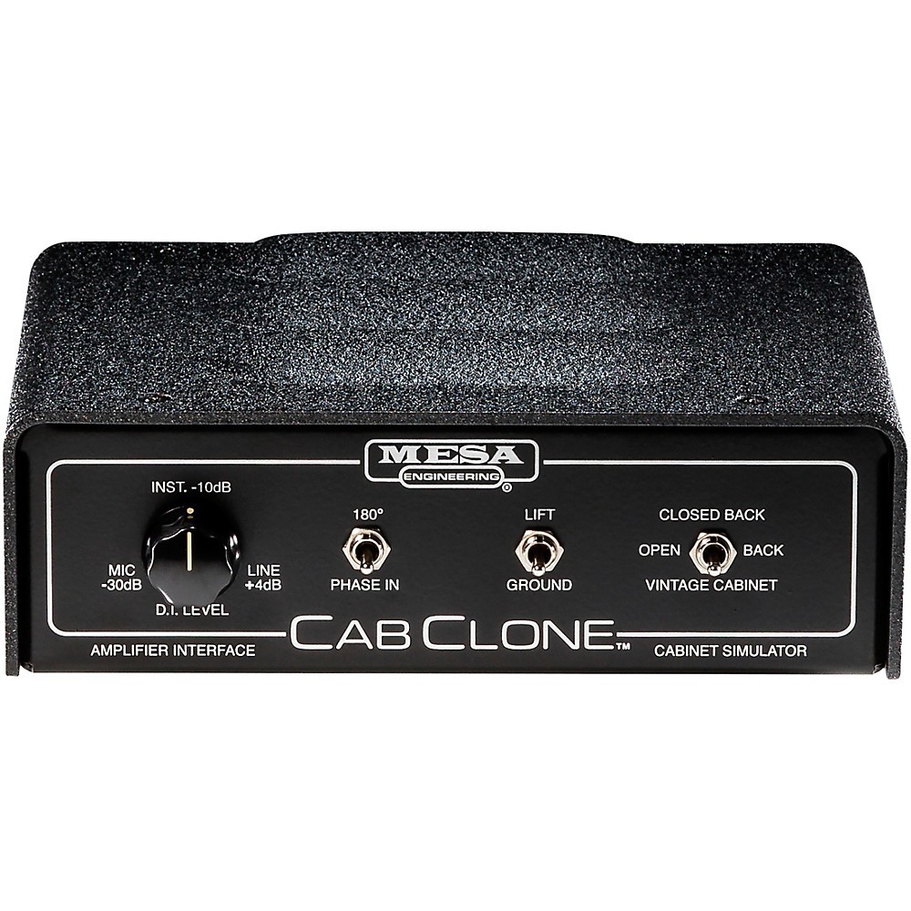 MESA/Boogie CabClone Cab Simulator Black 4 Ohm Refurbished