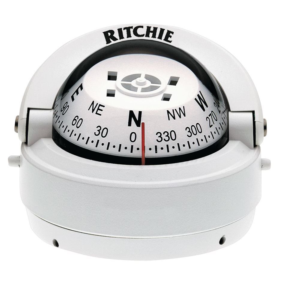 Ritchie S-53W Explorer� Surface Mount Compass (Designer White)