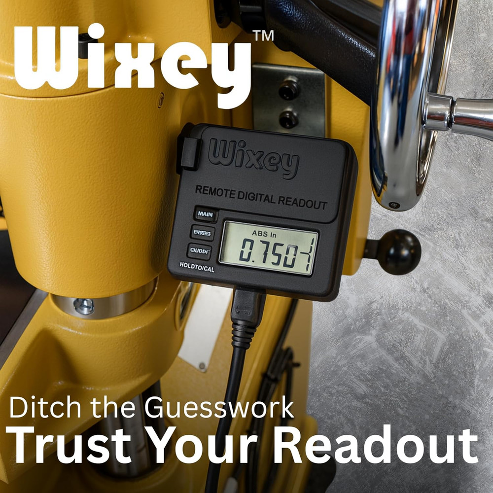 WR550 Digital Readout with Remote LCD Display - Precision Thickness 12'' Height