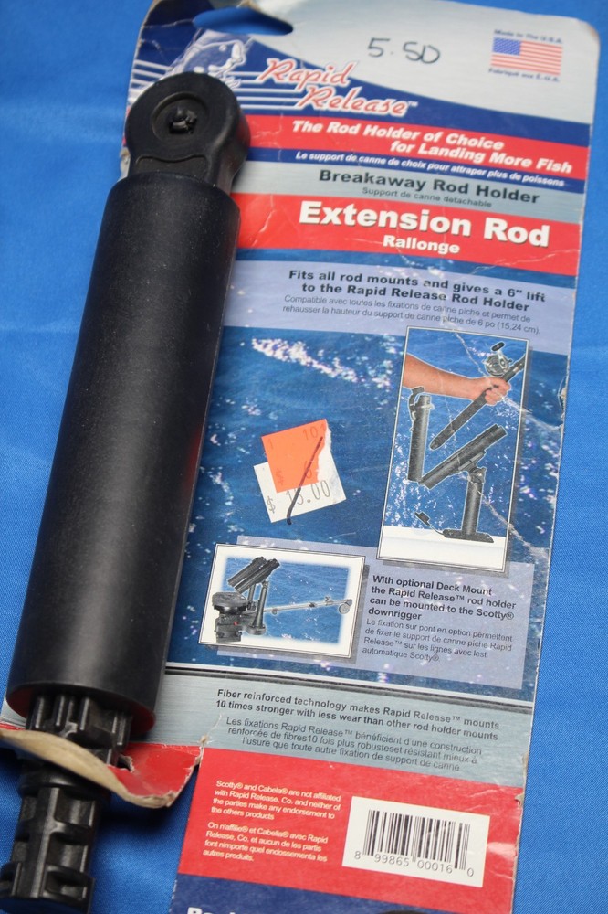 Rapid Release Brand, Breakaway FishRod Holder Socket for Flush Mount
