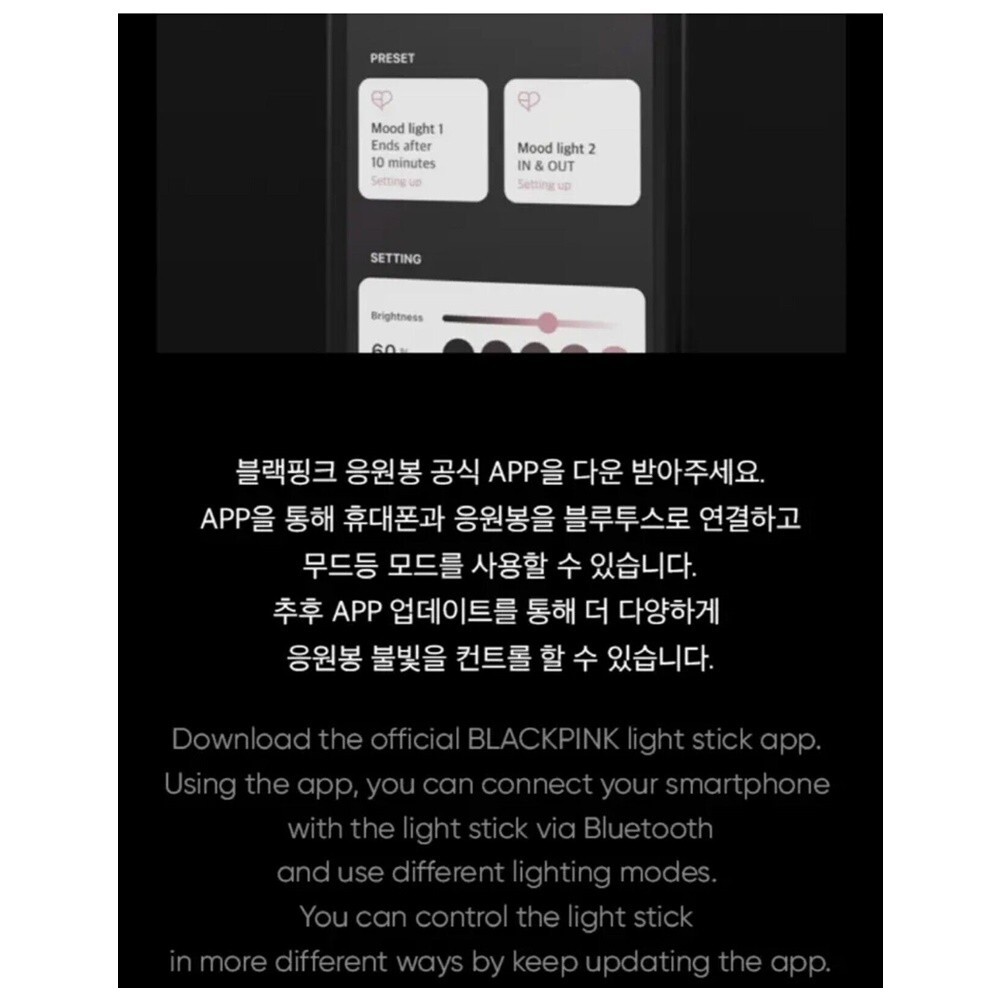 BLACKPINK Official Light Stick Special Edition + Express