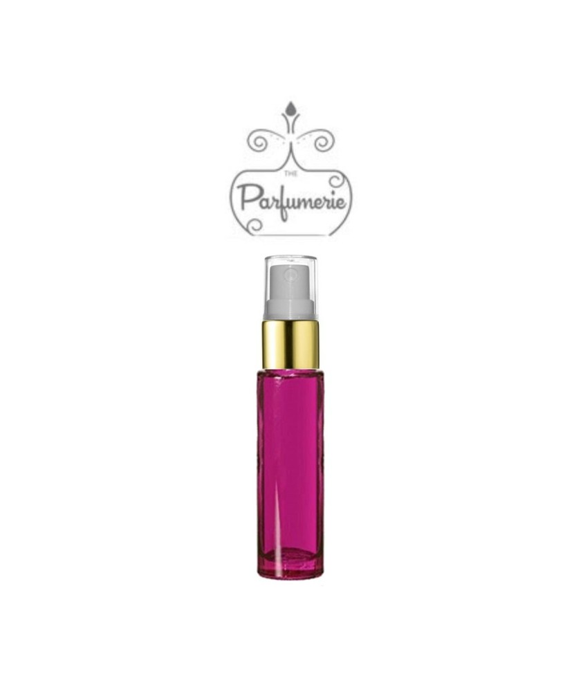 Perfume Spray Glass Bottles 10 ml Refillable Empty Atomizer Cylinder Shape 1/3oz