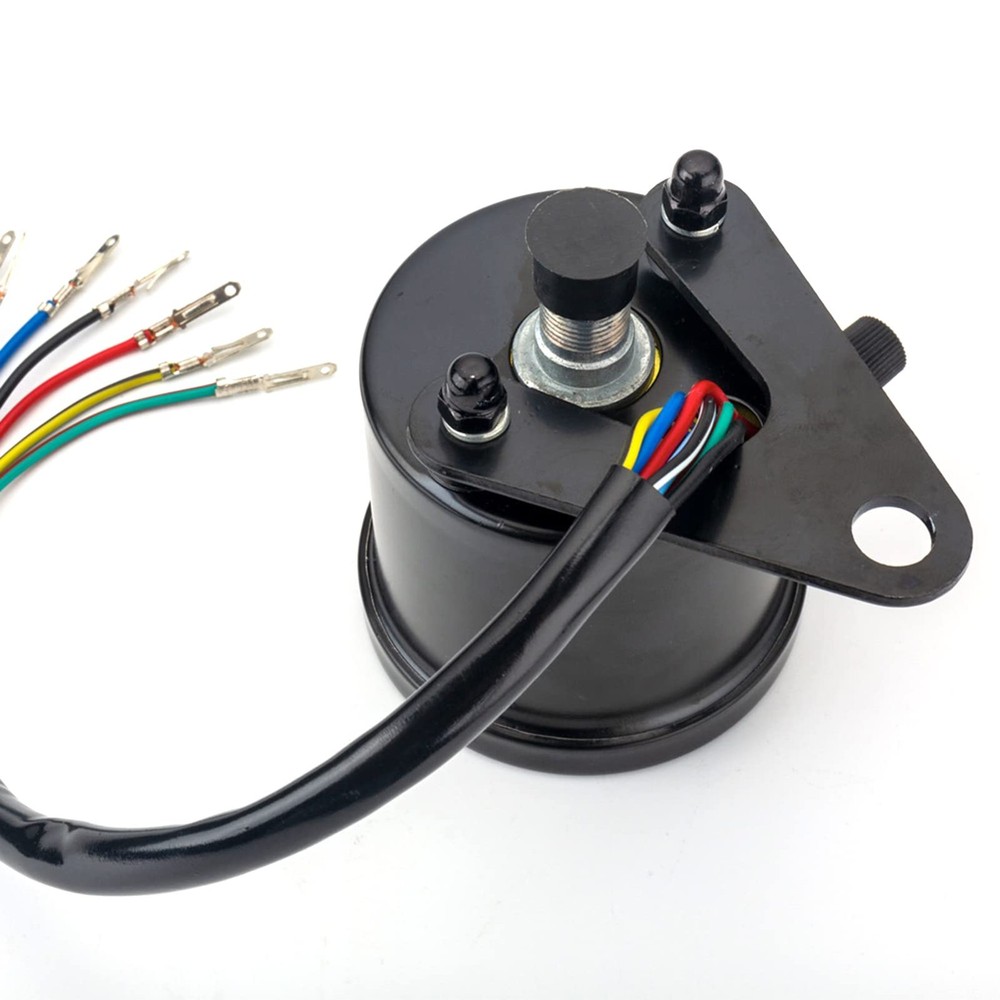 Motorcycle Speedometer 220km/h, Motorcycle Odometer Speedometer with Indicator Light...