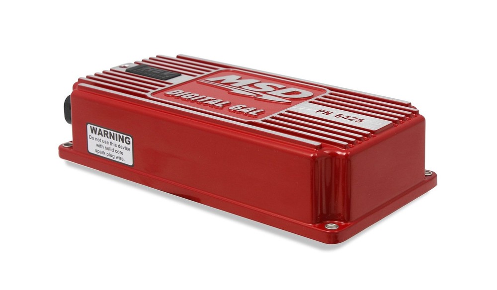 MSD 6425 Digital 6AL Ignition Control w/Rev Control - Red Control Box