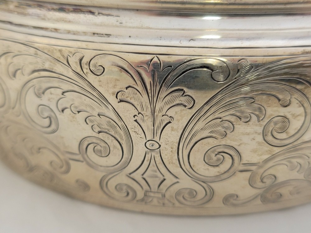 TIFFANY & CO. STERLING SILVER DISH / WINE COASTER