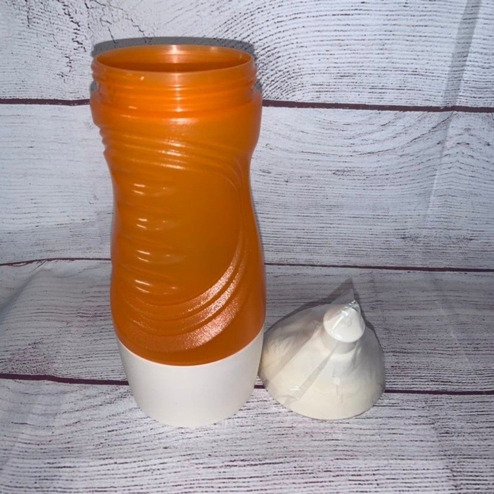 Tupperware 14oz Water Bottle Orange