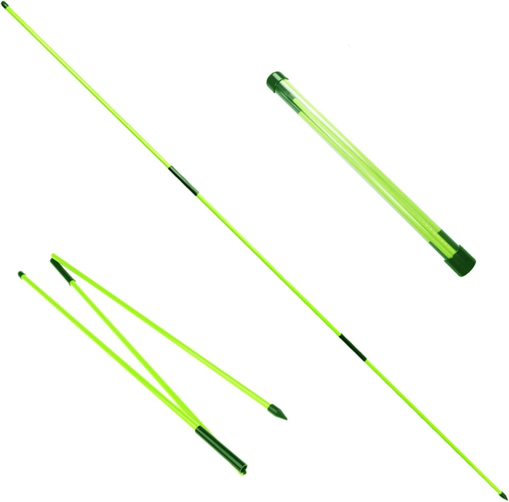 2 Pack 48 Inch Golf Alignment Sticks Swing Training Aid Equipment Practice Rods