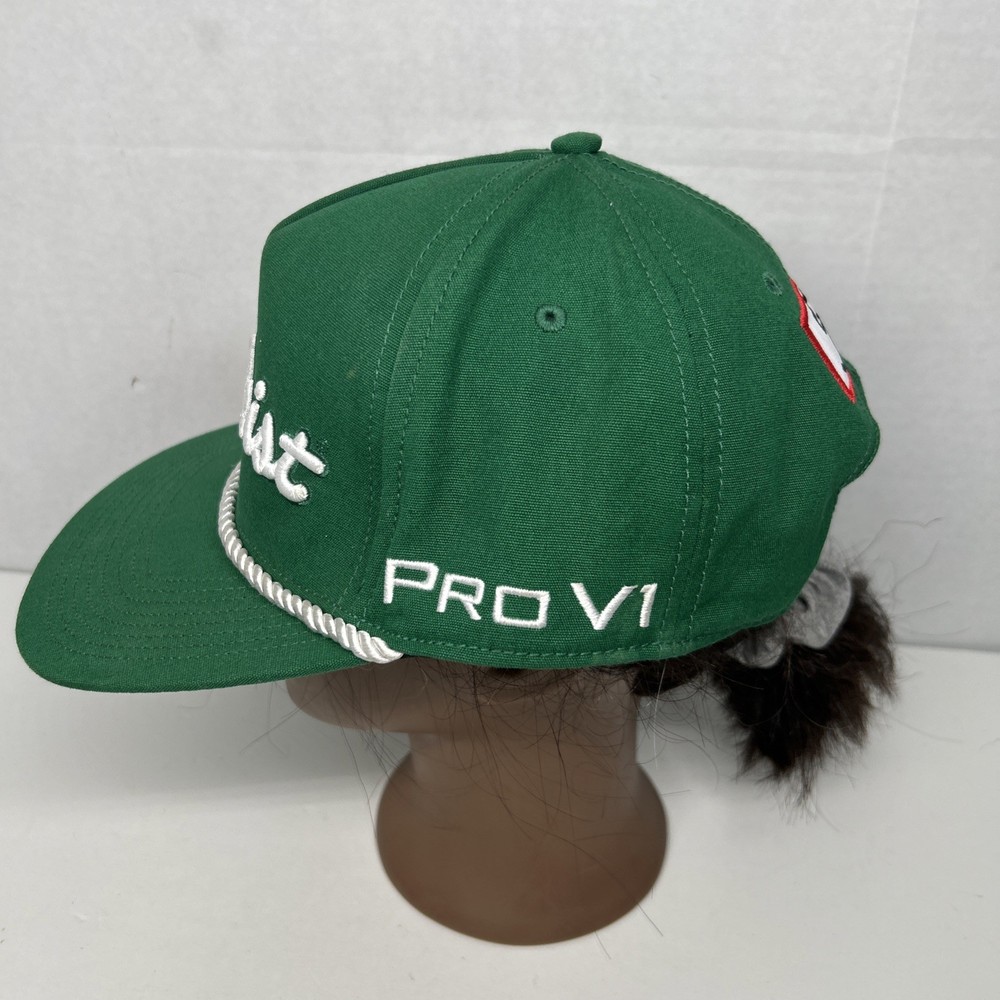 Tour Elite Flat Bill Pro V1 Green White