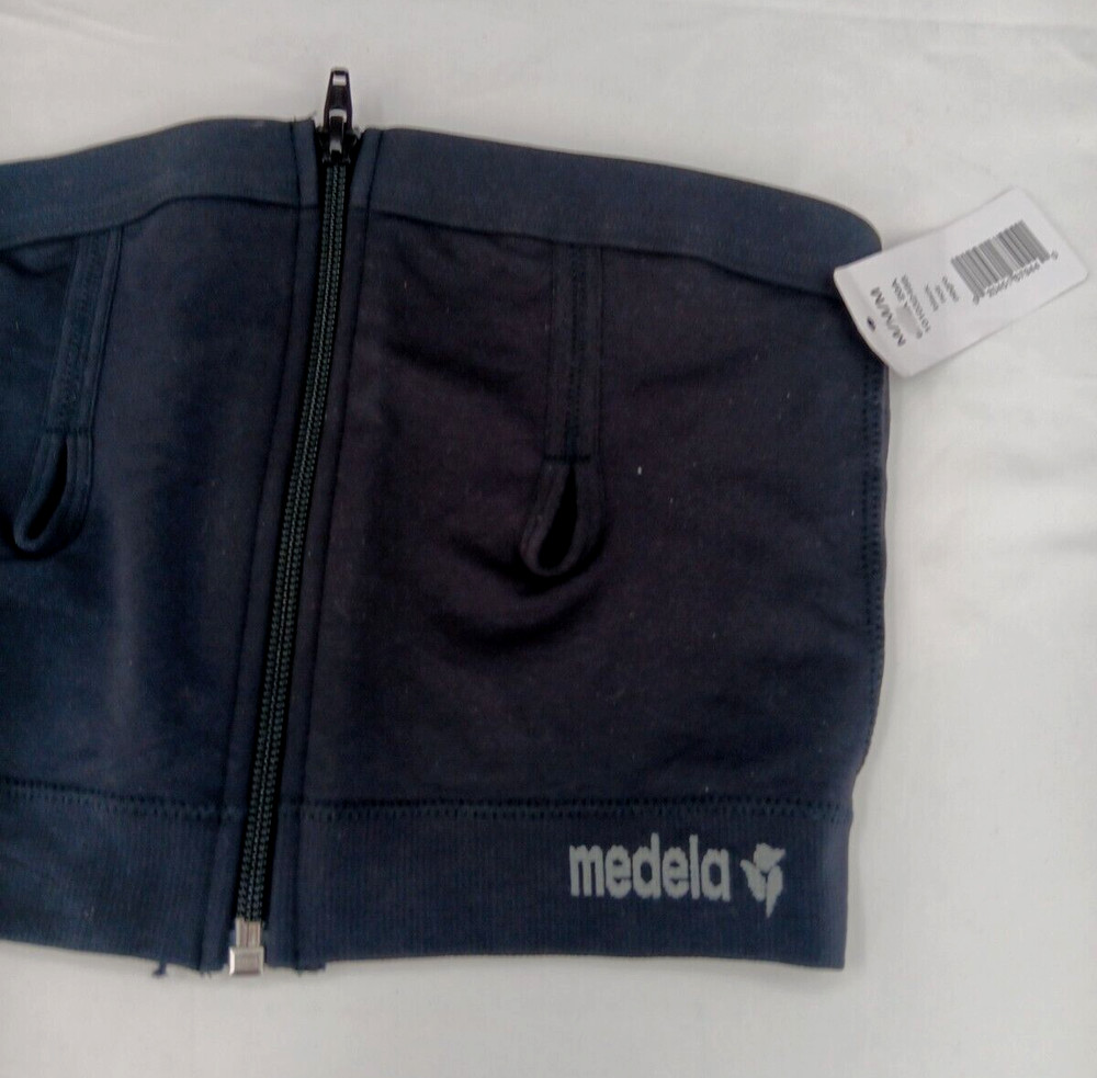 Medela Easy Expression Hands Free Pumping Bra New Medium Black AE6