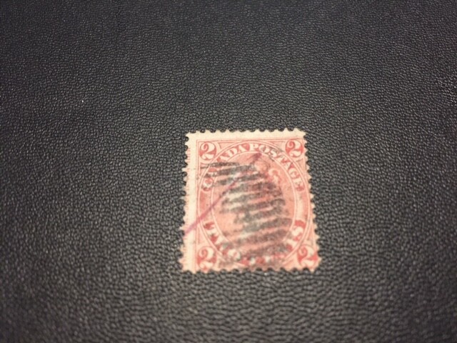 Canada stamp 20 used