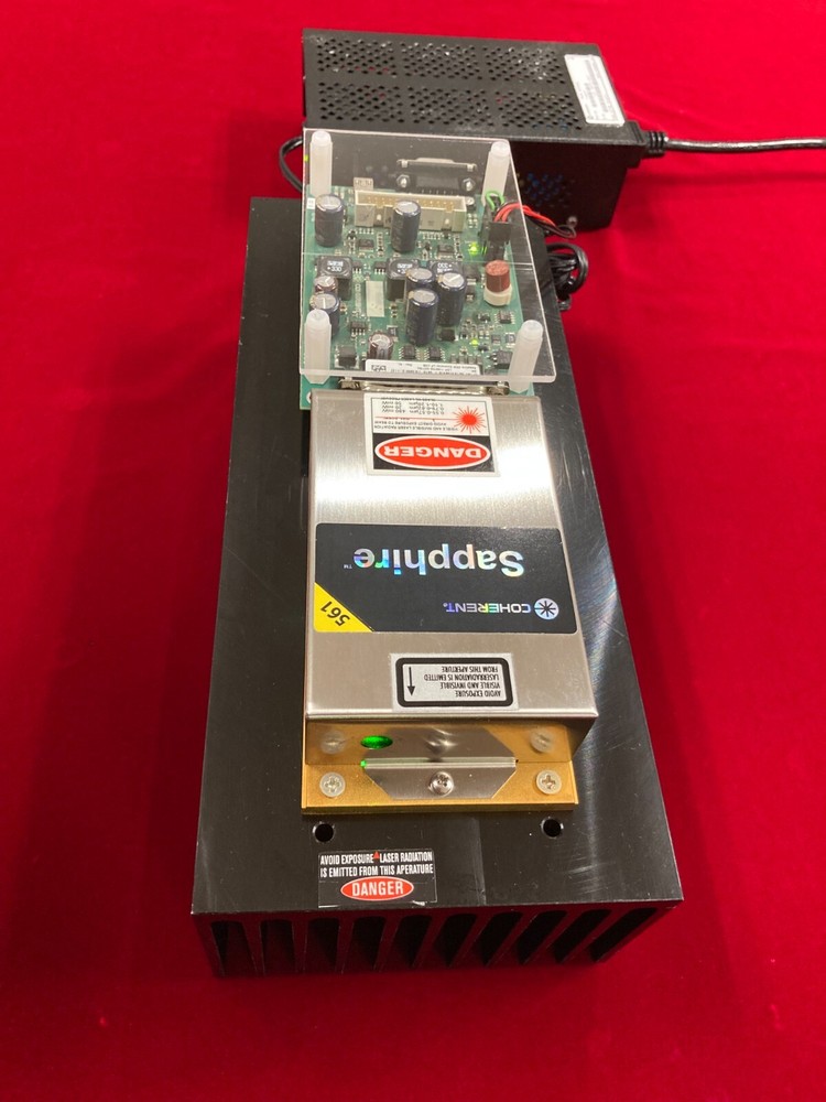 Single Frequency Coherent Sapphire 561-50 Laser Platform ! Kr+ Ion replacement!