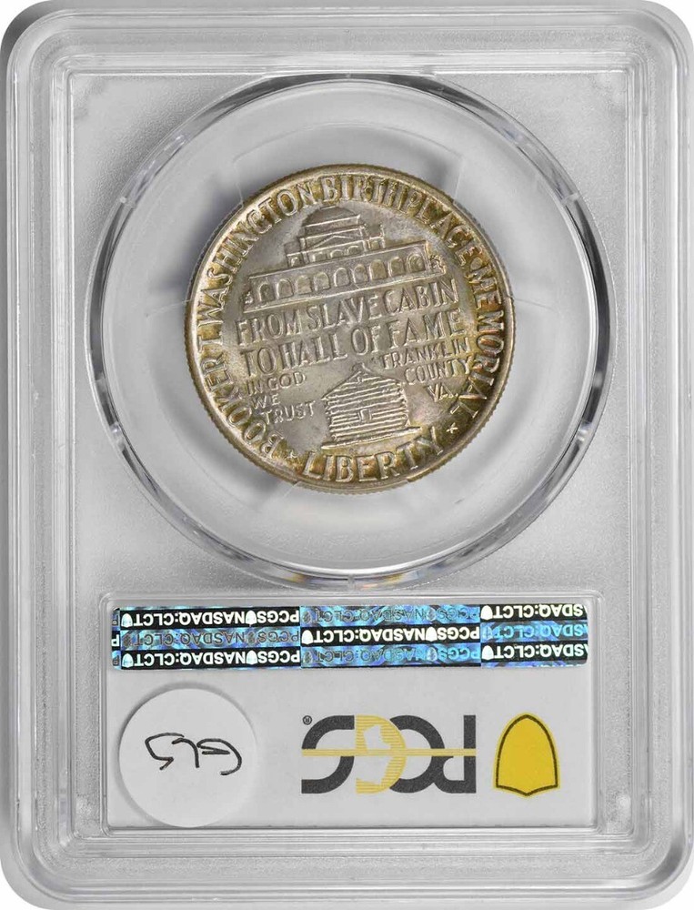 Washington (Booker T.) Silver Commemorative Half Dollar 1946 MS66 PCGS