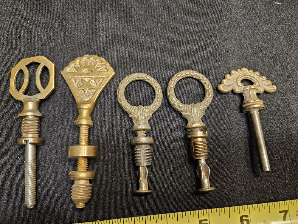 ANTIQUE CHEVAL MIRROR MOUNTING HINGES