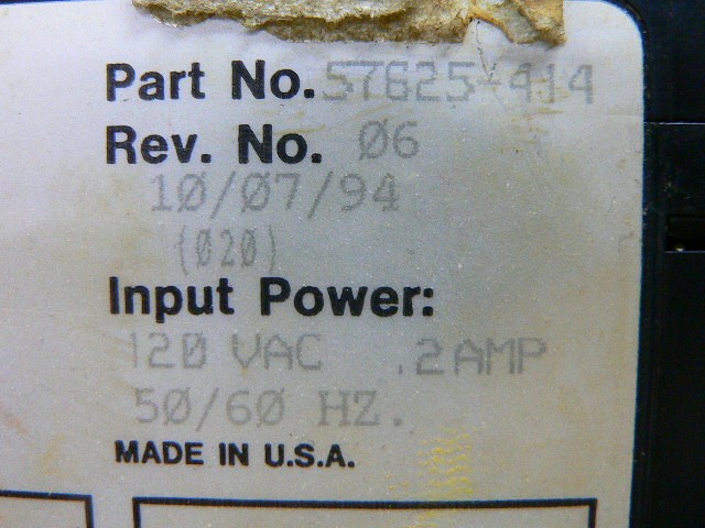 Hersey 57625-414 Controller Module Model 3030 FEN022042