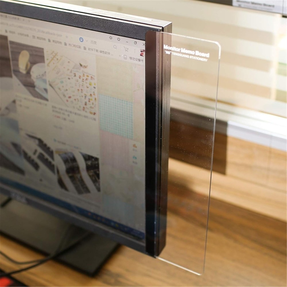 Customizable Transparent Acrylic Message Boards - Effective Reminder Solution
