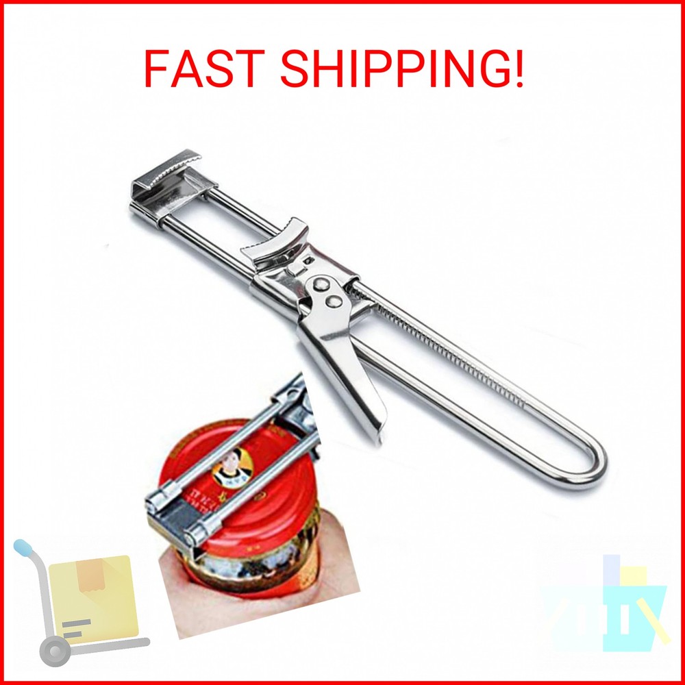 zengxiaoyun® Master Jar & Bottle Opener, Adjustable Multifunctional Stainless St