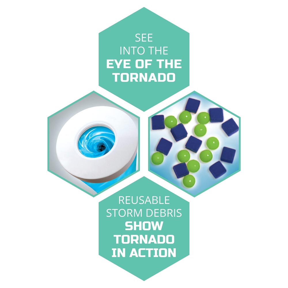 Discovery MINDBLOWN Tornado Lab Educational Science Kit with Sound and Speed ...