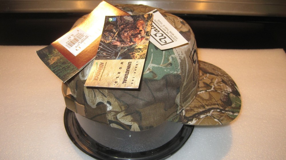 WALLS LEADING THE WAY OUTDOORS ADVANTAGE CAMO PATTERN ADJUSTABLE HAT BALL CAP
