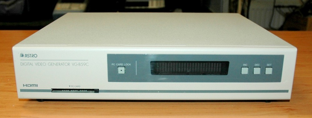 Astro VG859C, Digital Video Generator