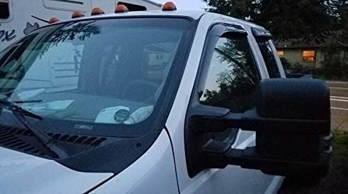 Extra Durable Outside-Mount Auto Vent Window Visor, Fits 1999-2016 Super Duty