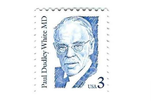 STAMP US SCOTT 2170 "Dr. Paul D. White" 3 CENT 1986 MNG