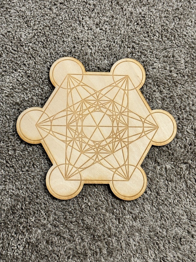 Wooden Crystal Grid