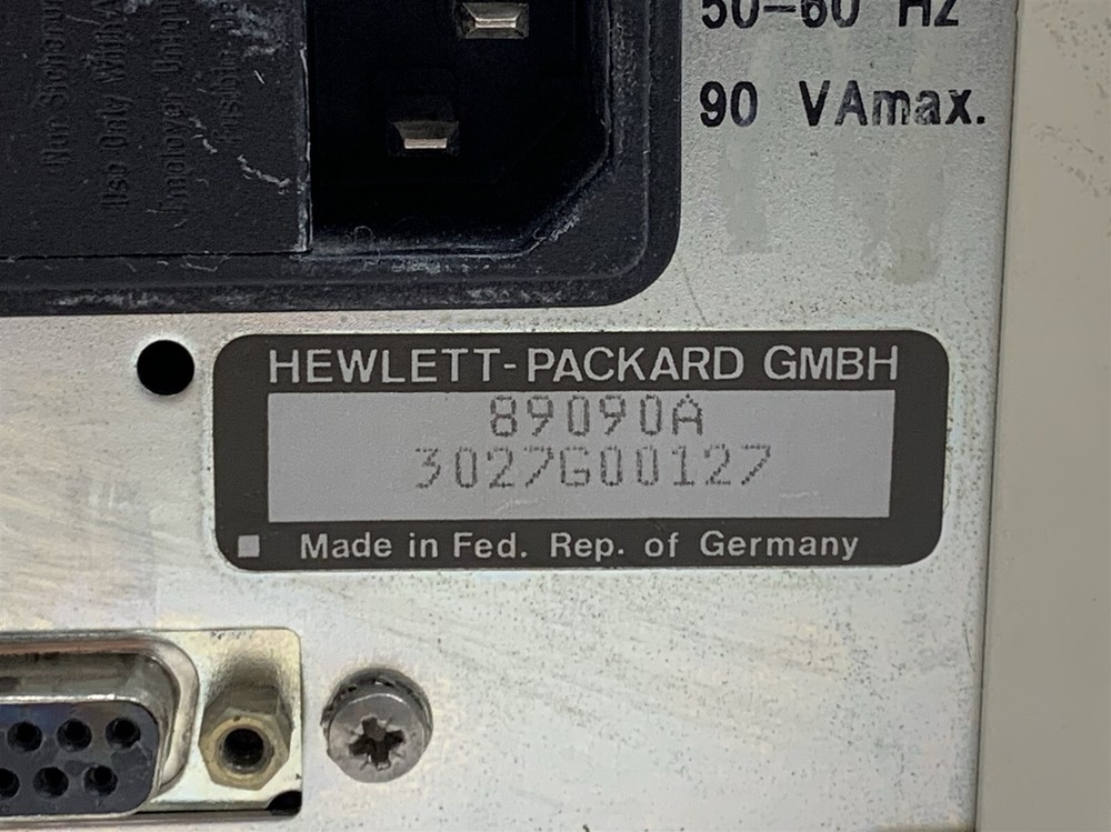 Agilent HP Hewlett Packard 89090A Diode Peltier Flow Cell Temperature Controller