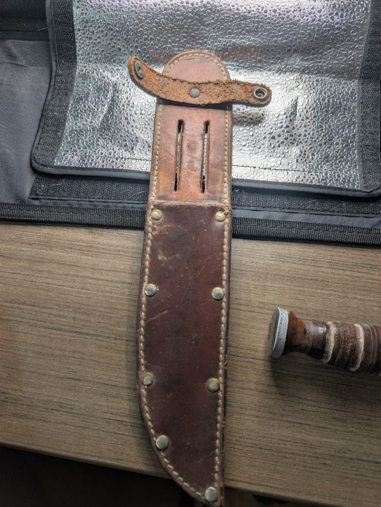 Kabar Commando Polished Blade with Bakelite Var. Knife