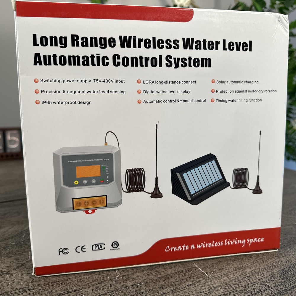 Long Range Wireless Automatic Water Level Controller Sys Automatic Water Filling