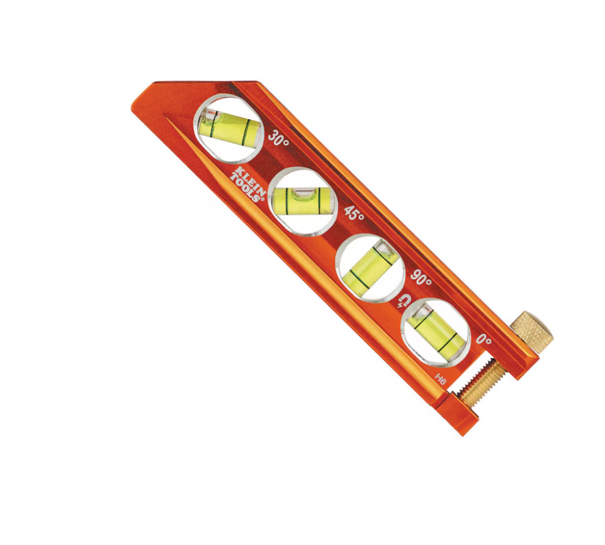 Klein Tools ACCU-BEND Level, 4 Vial