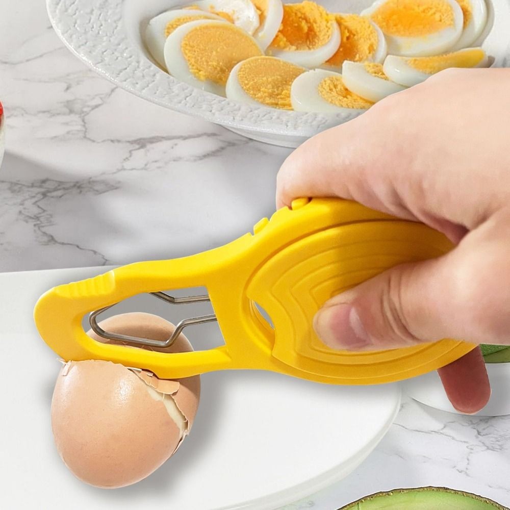 1PC Egg Shell Peeler Manual Egg Slicer Boiled Eggshell Perforator Kitchen Tools