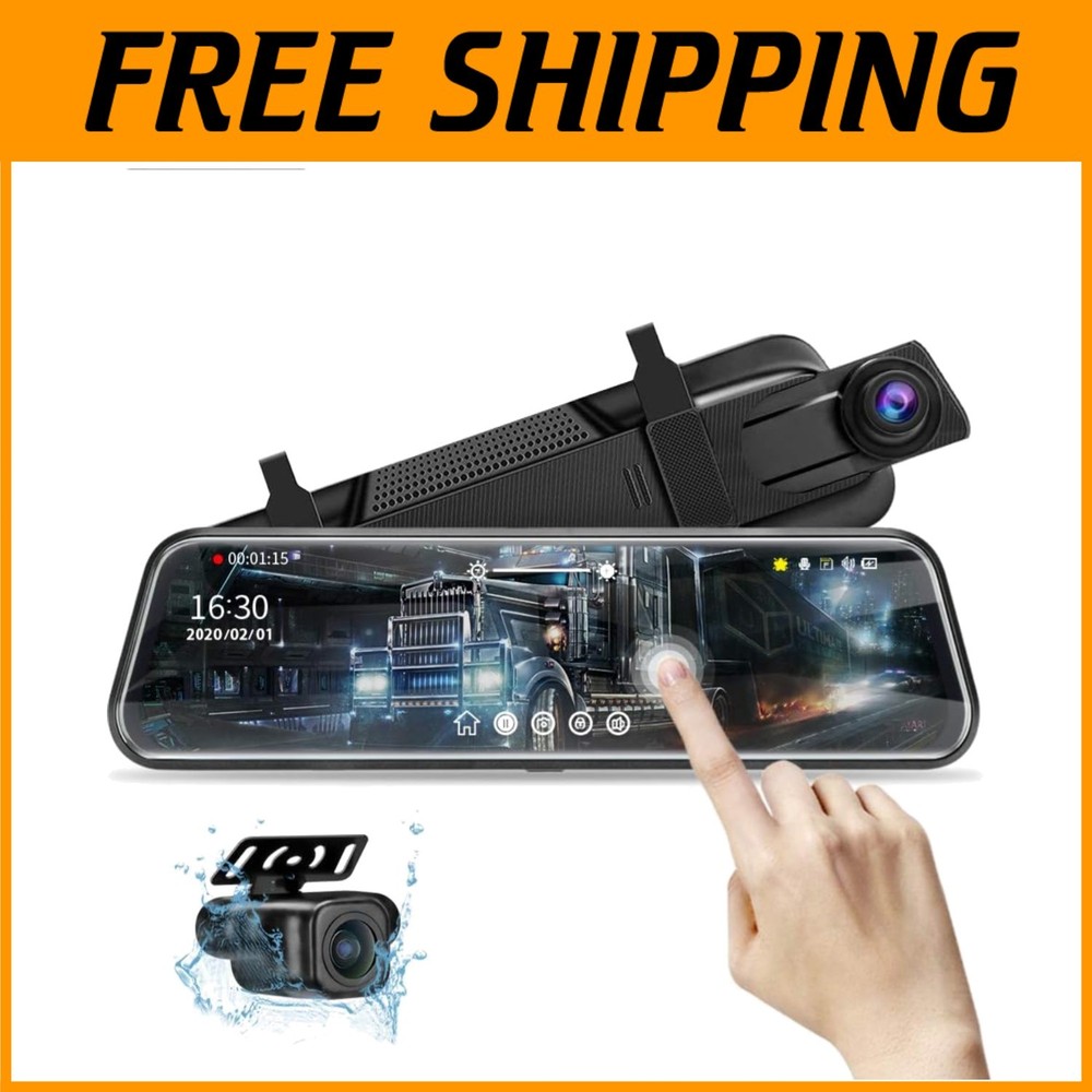 IPS Touch Screen Backup Camera 33ft Cable