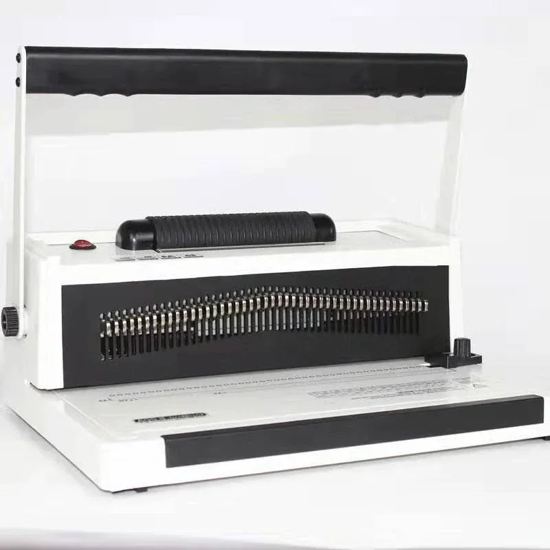 S20A 46-Hole Electric Spiral Binding Machine for Plastic Single Coil Punching