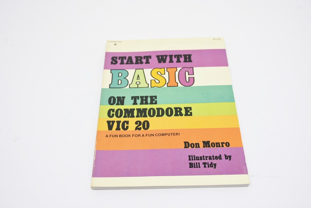Start With BASIC On The Commodore Vic 20 A Fun Book For A Fun Computer PC VIC-20