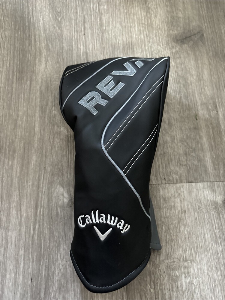 Callaway REVA Driver Headcover Black Gray  EUC