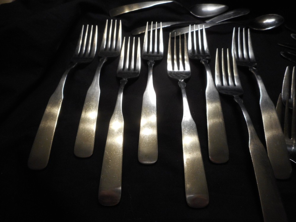 Vintage Rogers Stainless 31 Pieces Flatware Lot