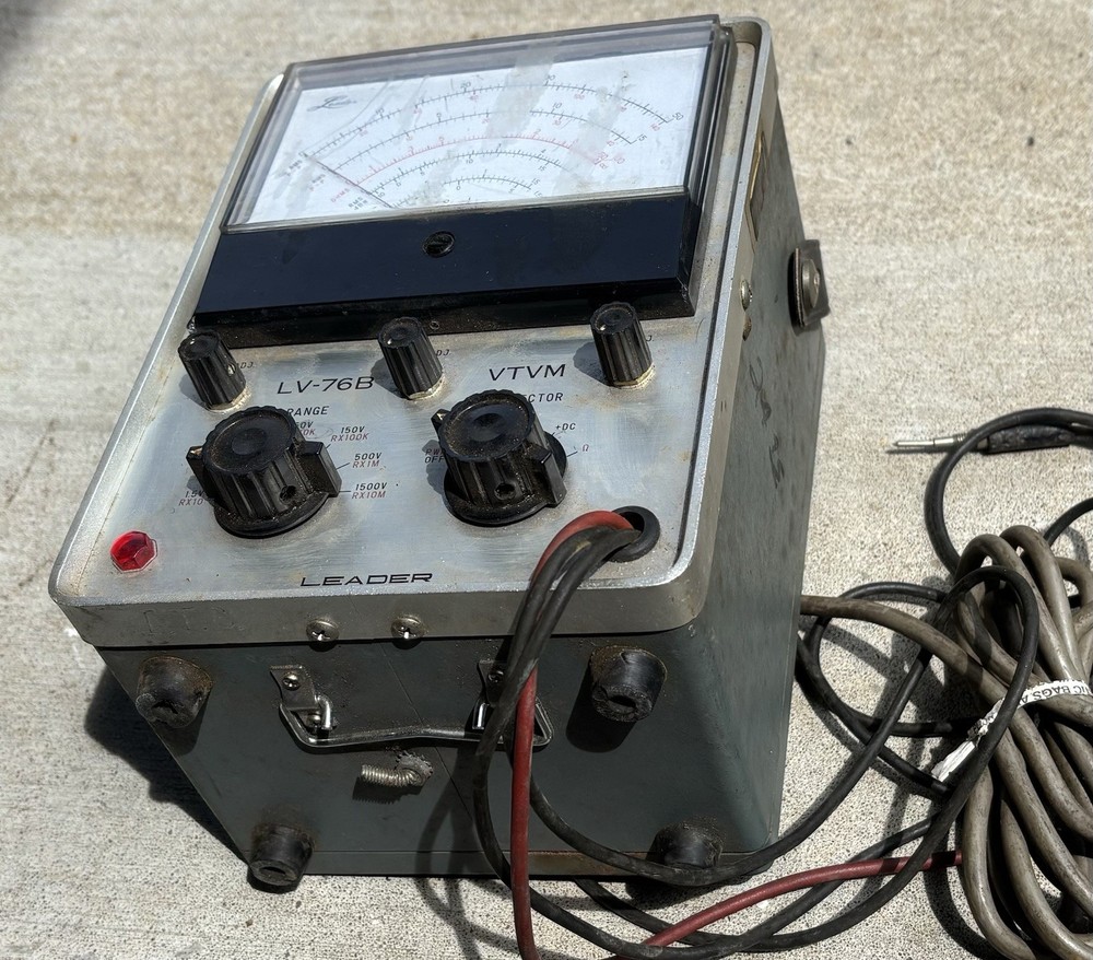 Leader LV-76B, VTVM, Voltmeter