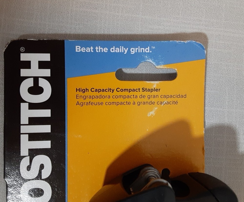 Bostitch High Capacity Compact Stapler B175-BLK New
