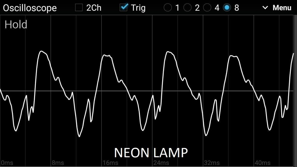 Flicker frequency meter and Optical detector sensor for LED light or any Screen