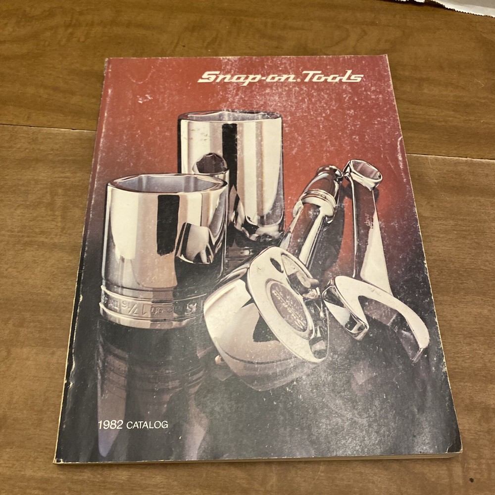 VTG MECHANICS SNAP ON TOOLS ORIGINAL 1982 PRODUCT RANGE CATALOG