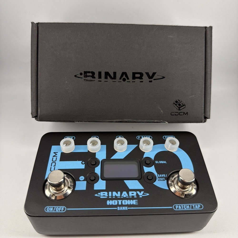 Binary EKO Delay Guitar Effect Pedal