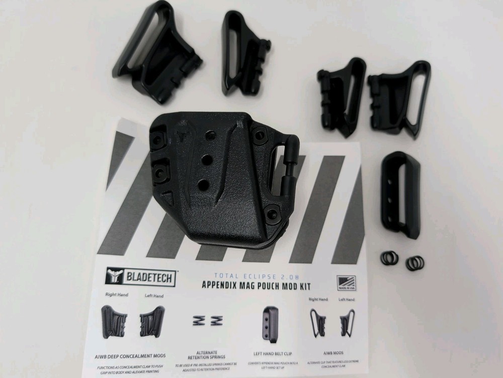 BLADE-TECH Total Eclipse 2.0 Appendix IWB Mag Pouch Mod Kit
