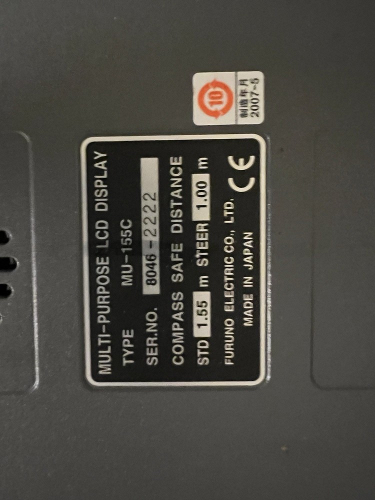 Furuno Multi Purpose LCD Screen MU-155C