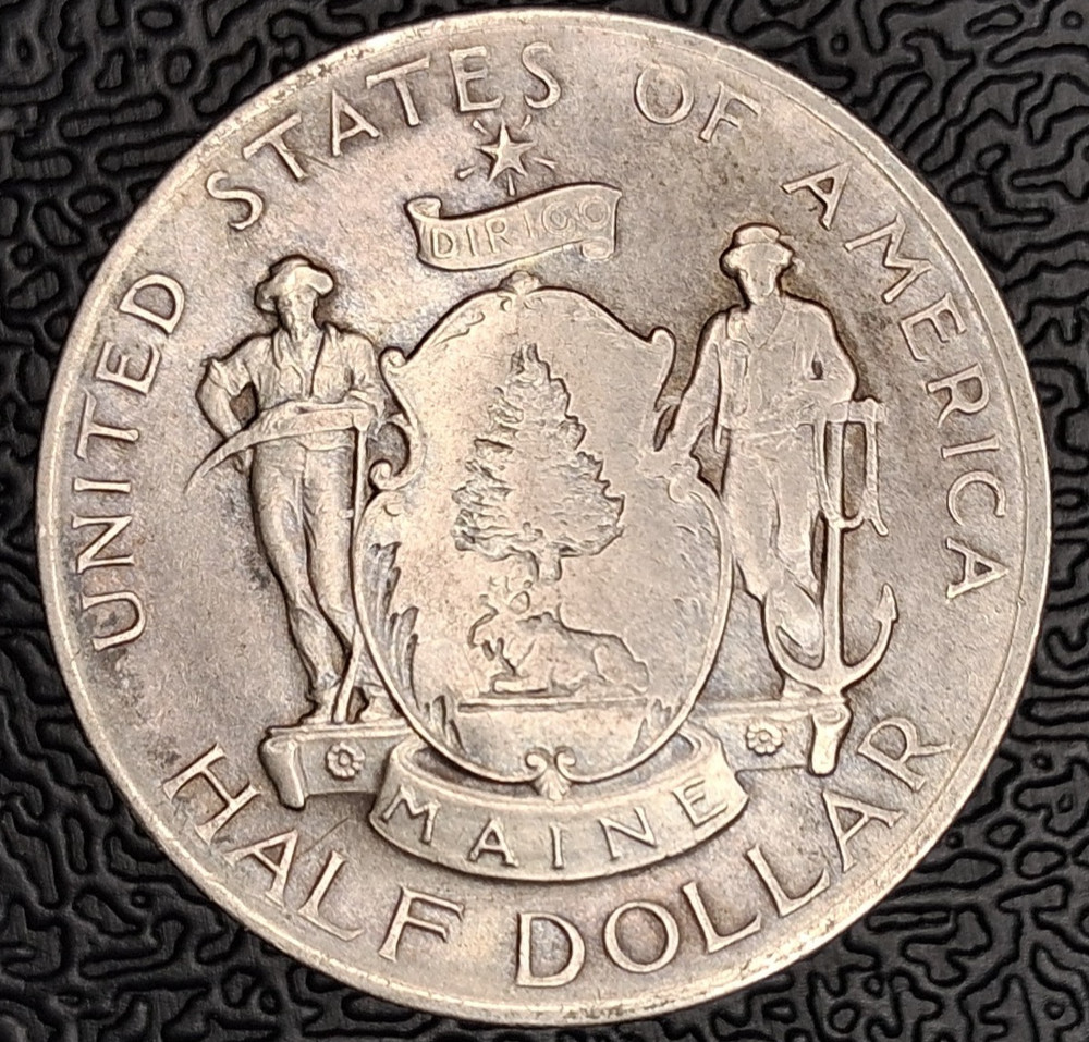 1920 Maine Commemorative Silver Half Dollar